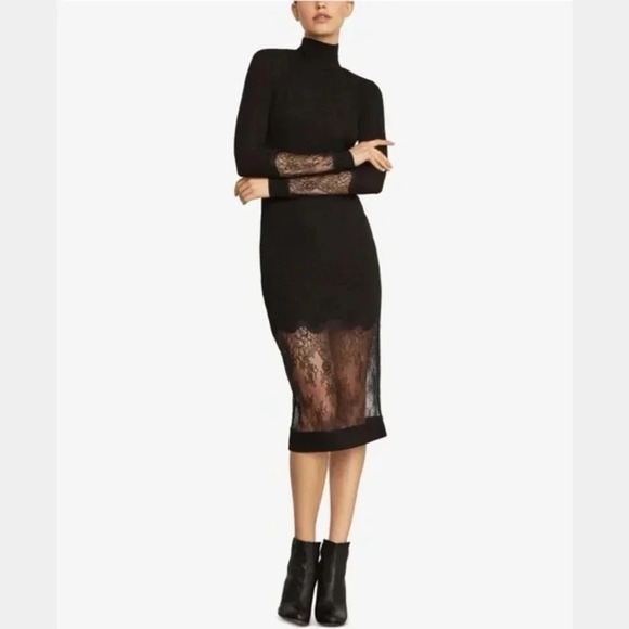BCBG Lace-Trim Sheath Dress NWT - Picture 1 of 6